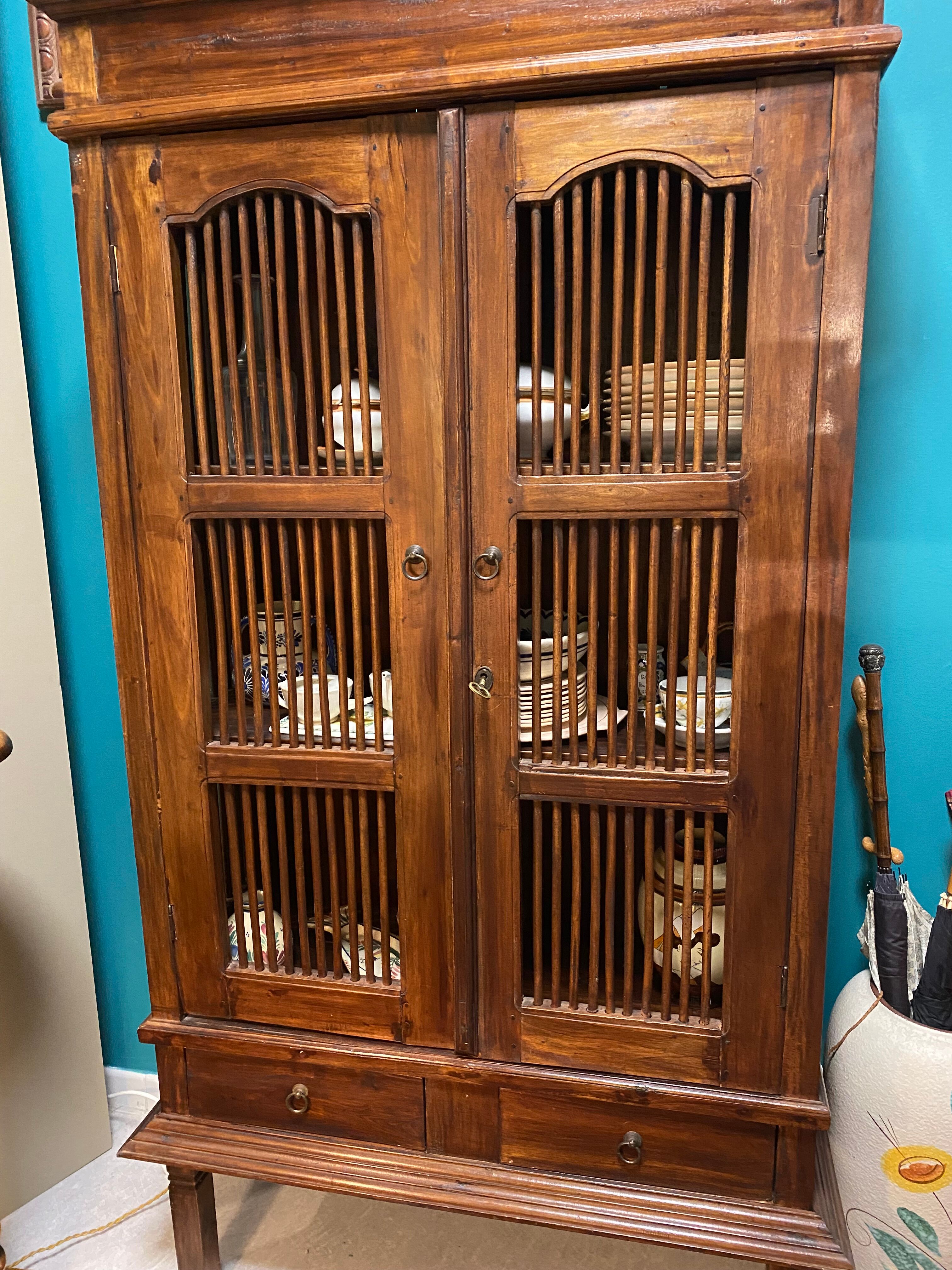 Asian showcase cabinet