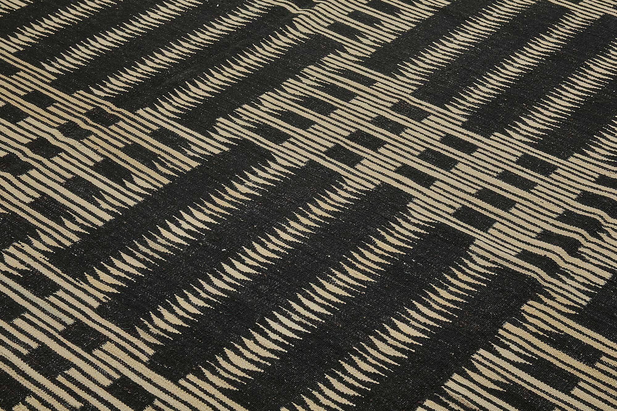 Contemporary Tribal Decorative Kilim 287 cm x 358 cm