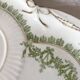 Selfish porcelain lunch plate