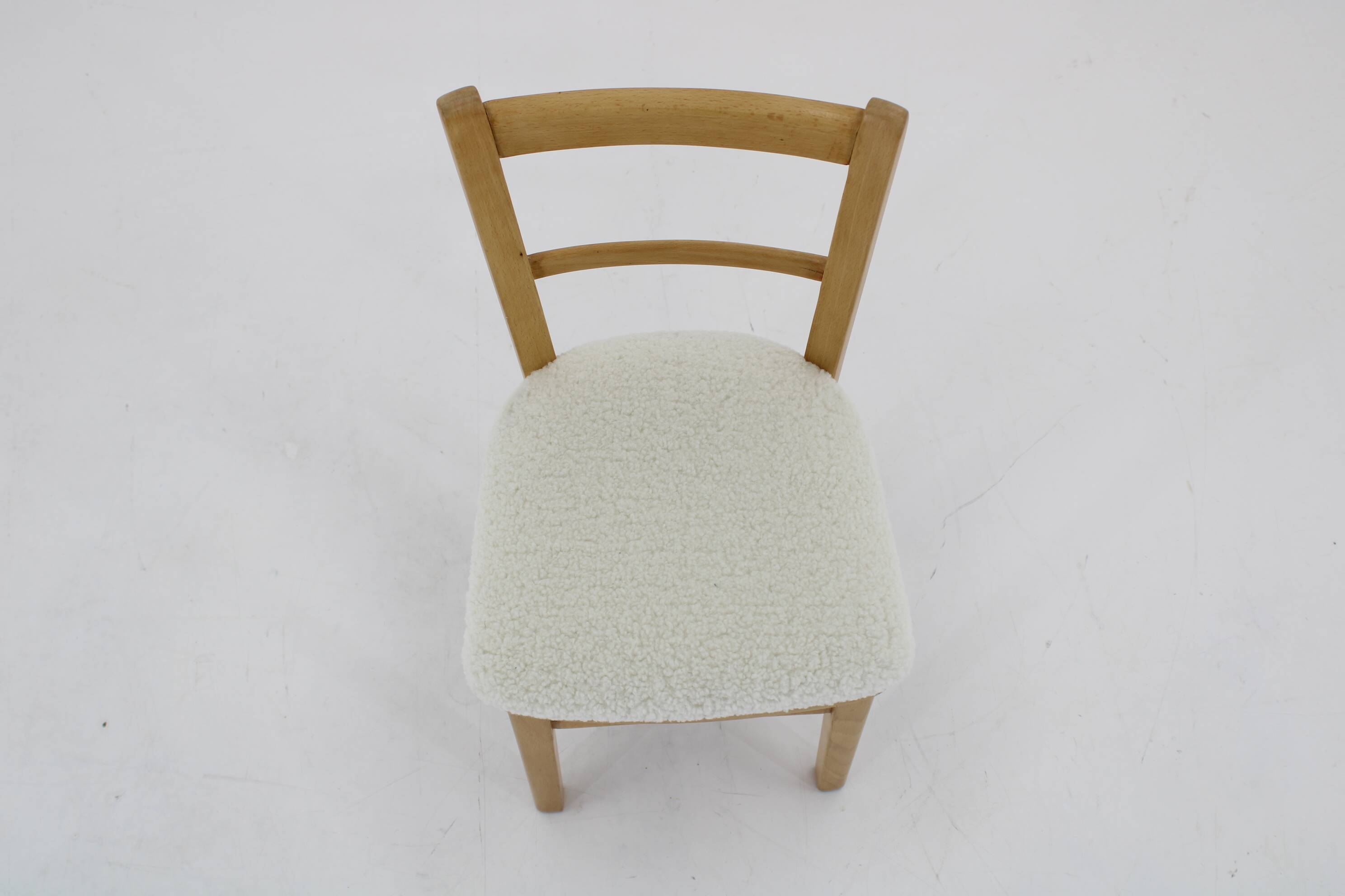 1970s Beech Children Chair ,Restored