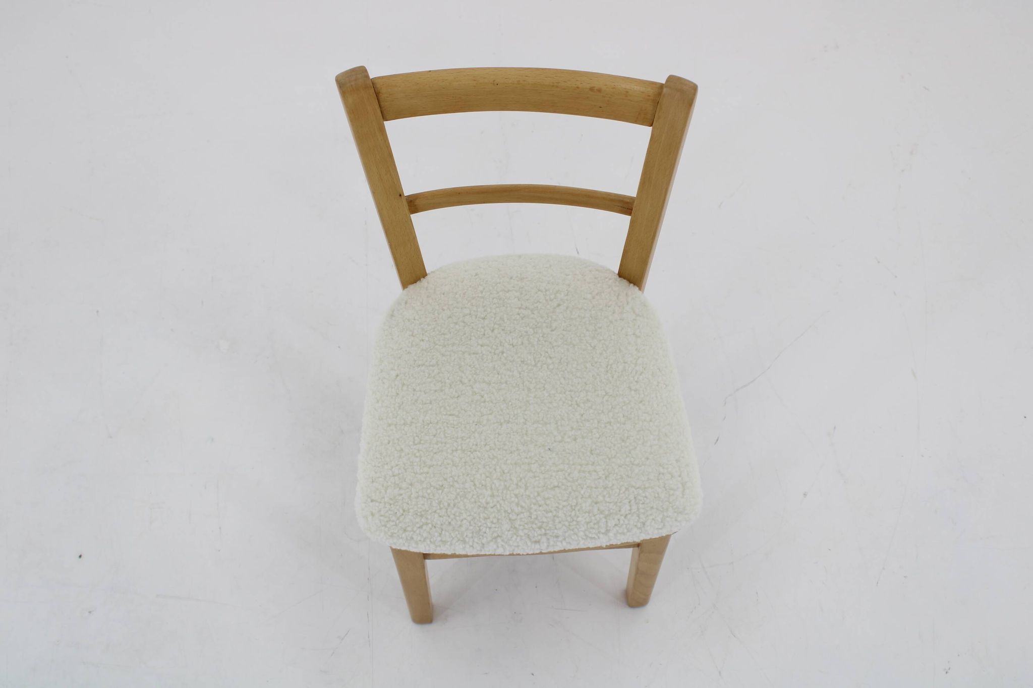 1970s Beech Children Chair ,Restored