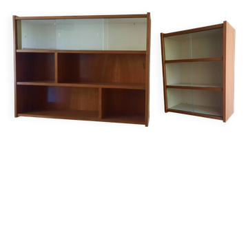 Set of 2 wall shelves