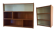 Set of 2 wall shelves