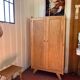 Small cabinet with tapered legs