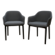 Pair of Bouroullec Softshell armchairs, Vitra