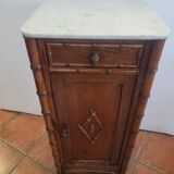 Bamboo wooden bedside table