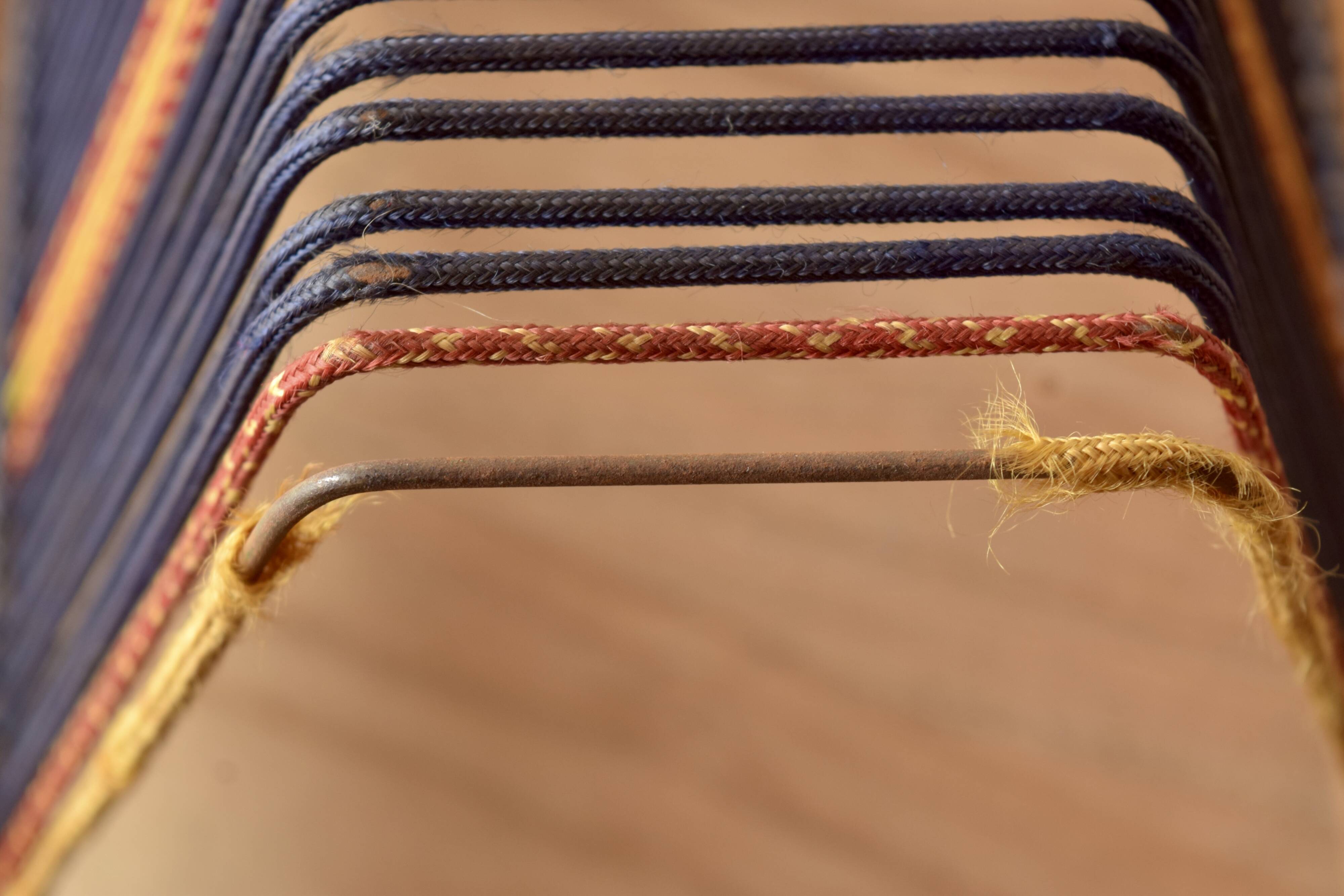 Vintage record holder for 50 vinyls - 1960s