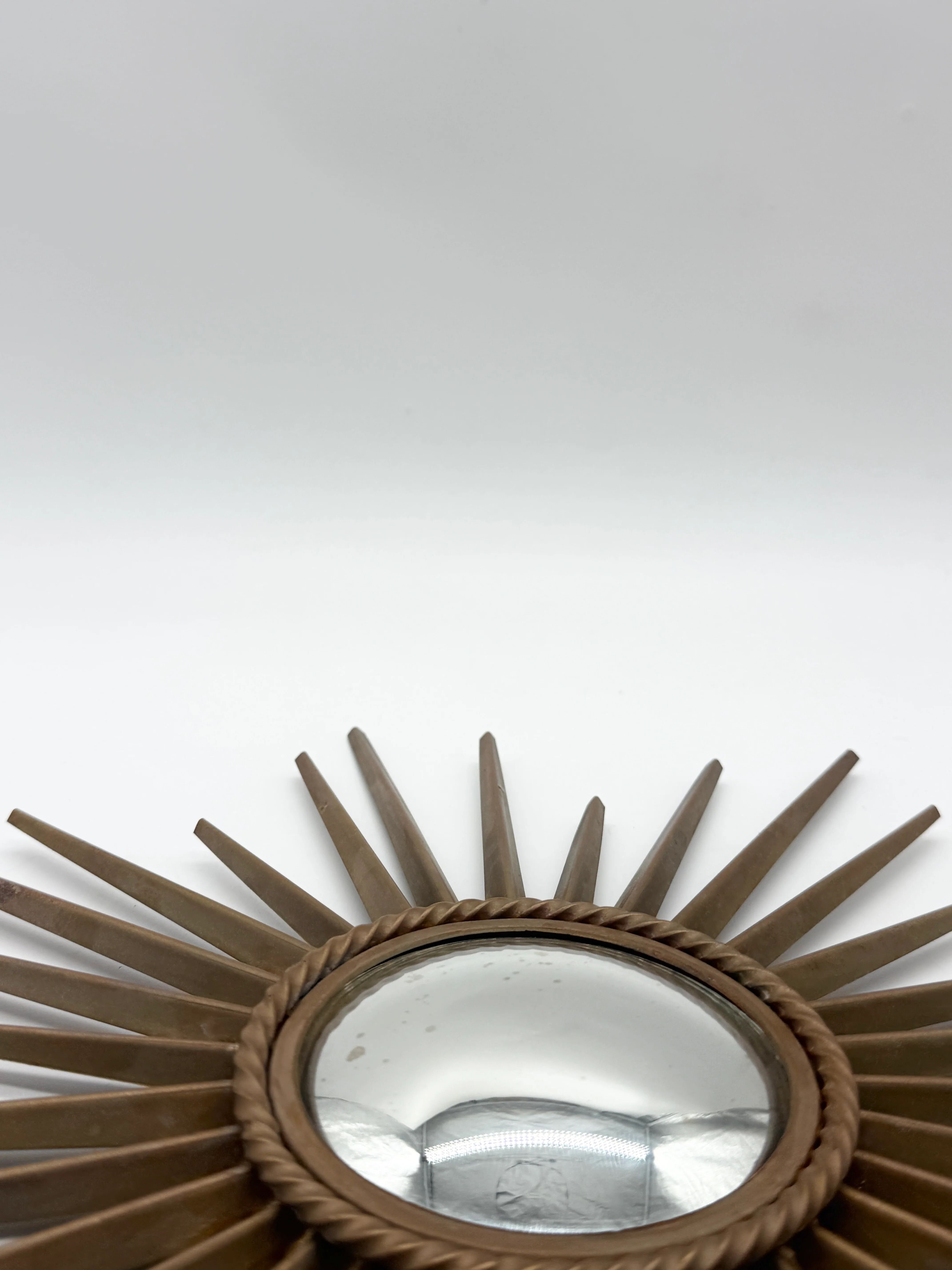 Miroir "Soleil" Chaty Vallauris, France, 1950s