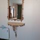 Mirror and console