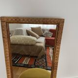 Rattan mirror year 70