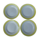 4 old Gien flat plates