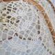 Rattan flower suspension and hook