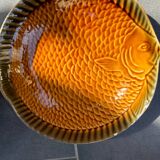 10 Sarreguemines fish plates