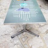 Ceramic Metal Coffee Table