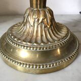 Golden bronze candlestick