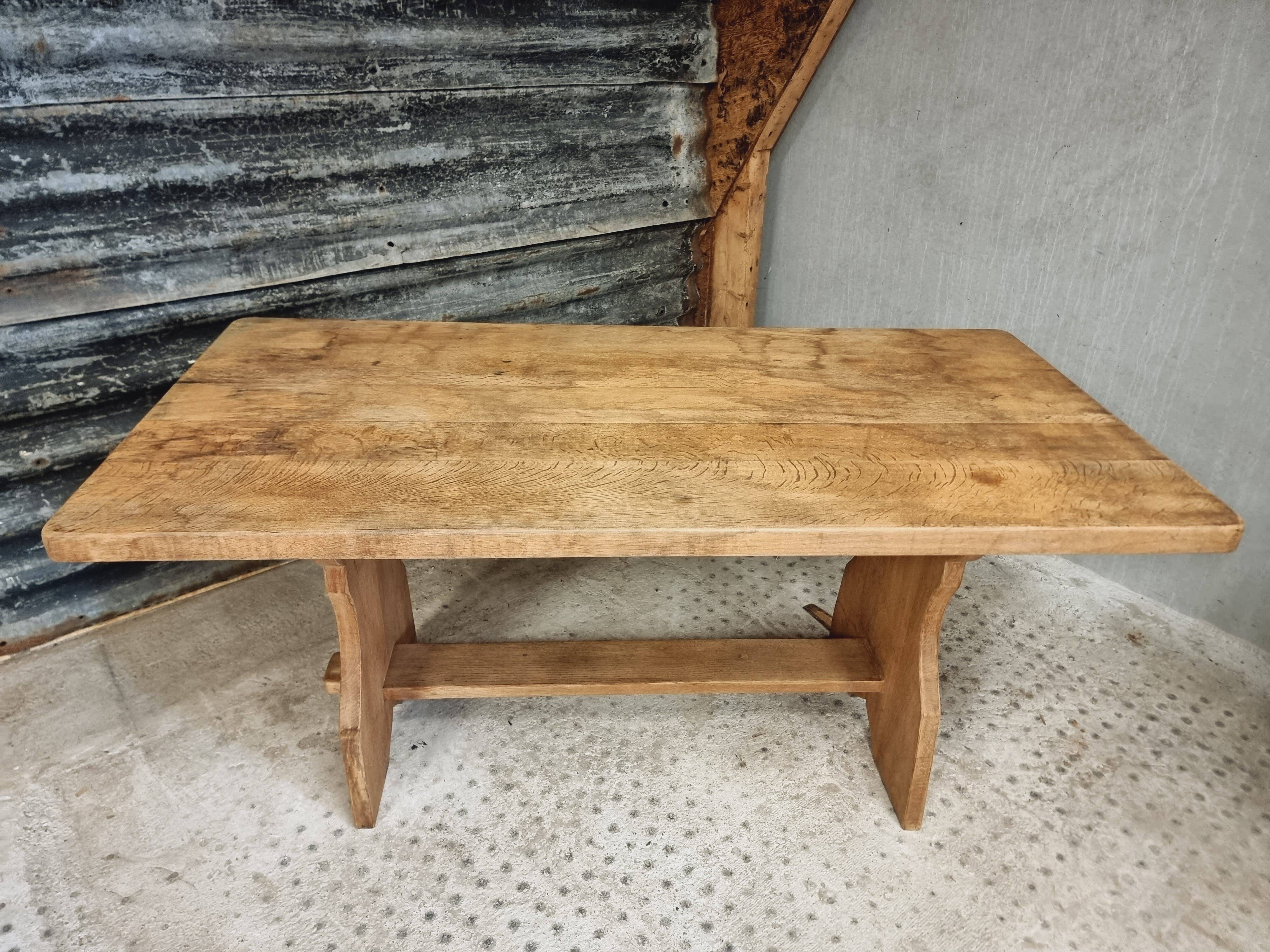 Old oak table dining table monastery table 78 x 160 cm