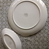 Plat et ravier ivoire Villeroy & Boch