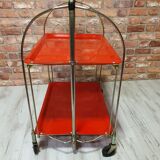 Foldable bar on wheels, Germany, 1970s Bremshey Dinett