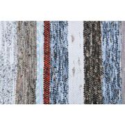 Vintage Turkish Hand-Knotted Wool Cotton White Kilim Runner Rug 60x196