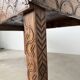 Savoyard folk art coffee table