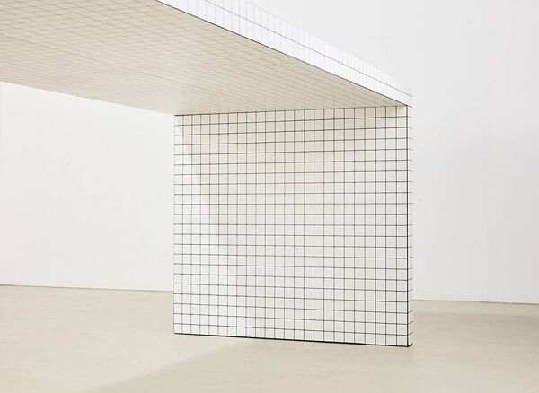 Table à manger Quaderna rare, première édition, par Superstudio Italie, 1969