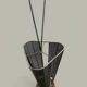 Brass and perforated metal umbrella stand from the 1950s - Wagner Keller