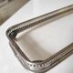 Silver metal tray