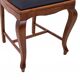 Large extendable table with eight chairs, late 19th century, France. After renovation.