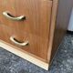 Art Deco style cherrywood chest of drawers, mid-20th century