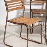 Antique garden chairs (c.1920). Set of 4 pieces #1