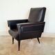 Black armchair of the 1950s