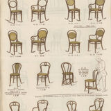 Chaise modèle No.10 Thonet des années 1880
