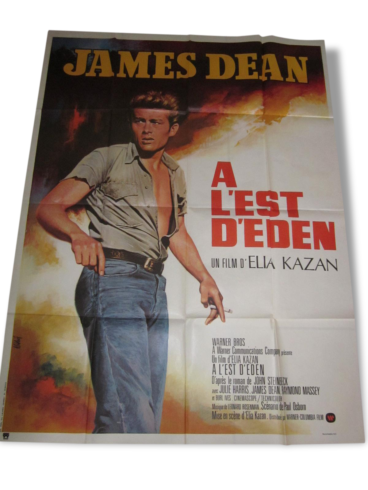 Affiche de à l'est d'eden..