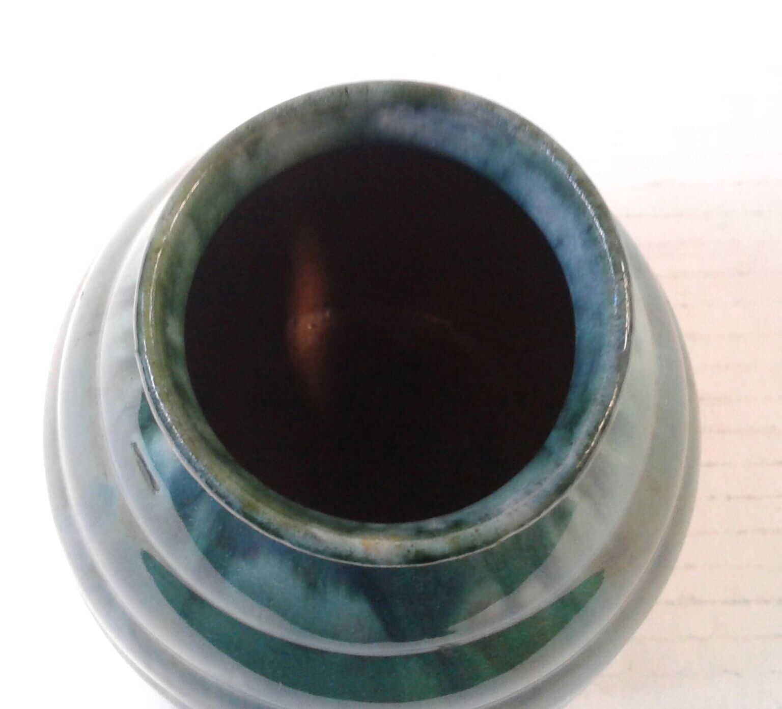 Vintage earthenware vase