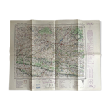 Map Ploermel 1960