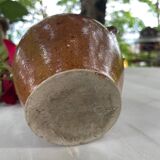 Antique stoneware pot