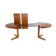 Table danoise en teck extensible vintage des années 60