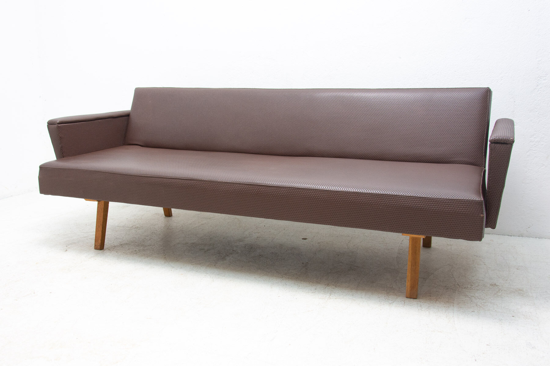 Eastern bloc folding sofabed, 1970´s, Czechoslovakia