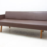 Eastern bloc folding sofabed, 1970´s, Czechoslovakia