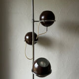 Chrome floor lamp Monix 3 vintage balls 1970