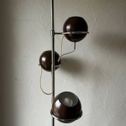 Chrome floor lamp Monix 3 vintage balls 1970