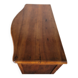 Curved sideboard from the late 19th century in walnut