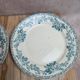 Set of 3 flat plates in ironstone Debray – Guadeloupe Service