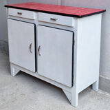 Low sideboard, vintage wood 50s