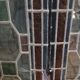 Pair of stained glass windows
