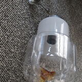 70s pendant light with an elongated shape