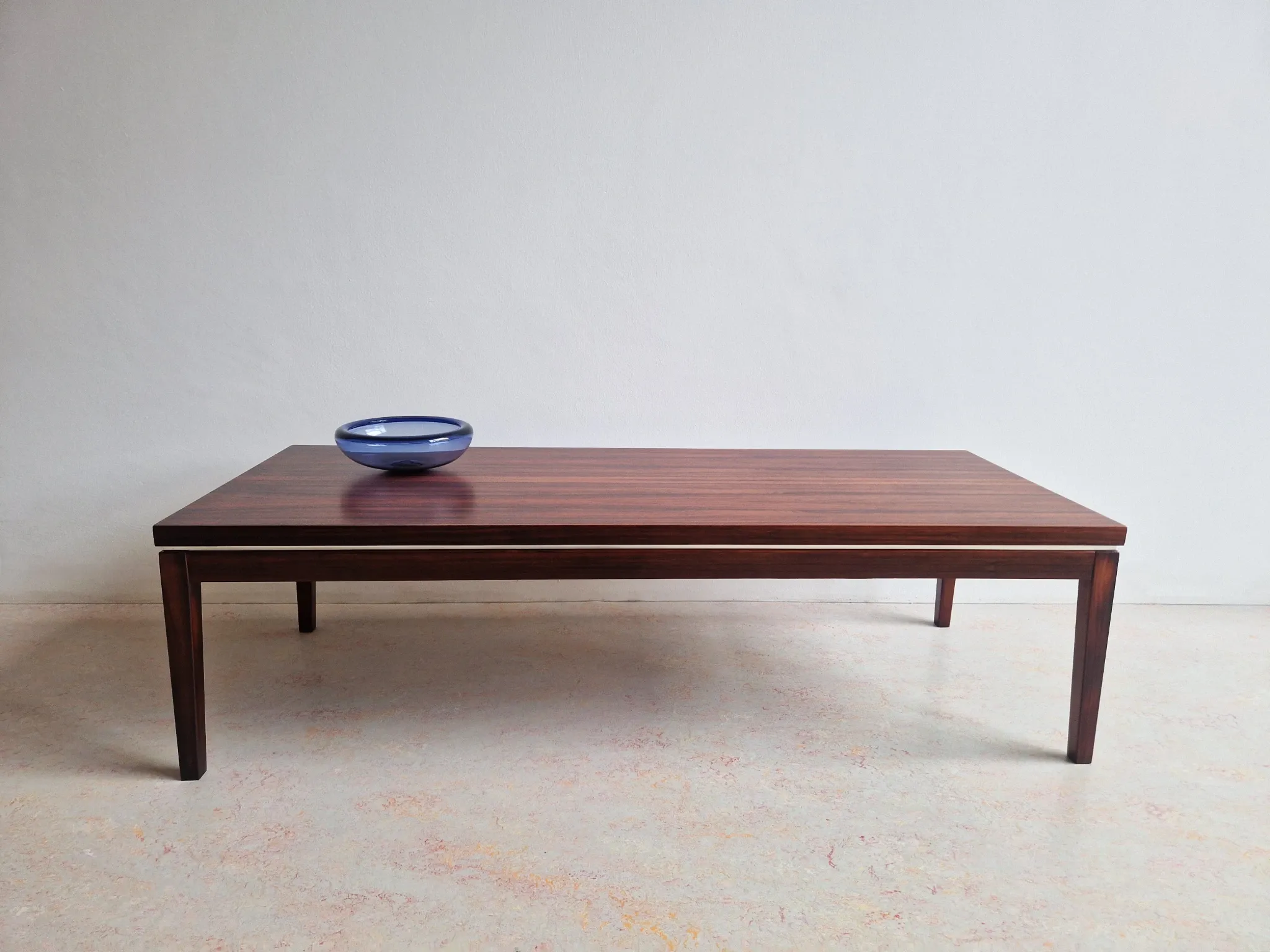 XKR rosewood coffee table by Marten Franckena for Fristho, Netherlands 60's