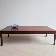 XKR rosewood coffee table by Marten Franckena for Fristho, Netherlands 60's
