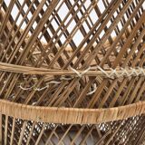Rattan armchair from the turn of the 70's / 80's