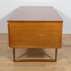 Mid-Century Teak Freestanding Desk by Torben Valeur & Henning Jensen for Dy